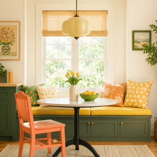 Vintage Pumpkin Glass Pendant Light