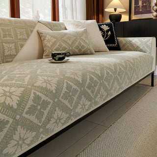 French Chenille All-Season Sofa Cover