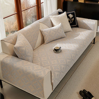 French Chenille All-Season Sofa Cover