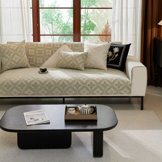 French Chenille All-Season Sofa Cover