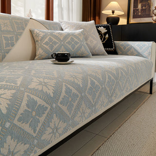 French Chenille All-Season Sofa Cover
