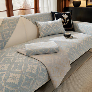 French Chenille All-Season Sofa Cover