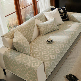 French Chenille All-Season Sofa Cover