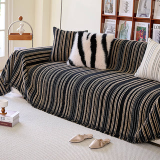Durable Chenille Couch Throw