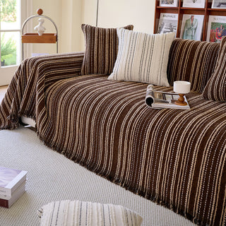 Durable Chenille Couch Throw