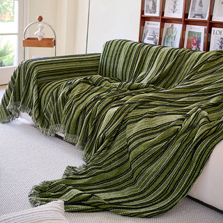 Durable Chenille Couch Throw