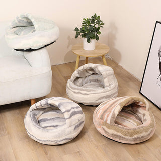 Marble Cave Pet Bed