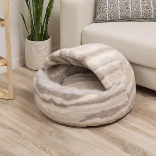 Marble Cave Pet Bed