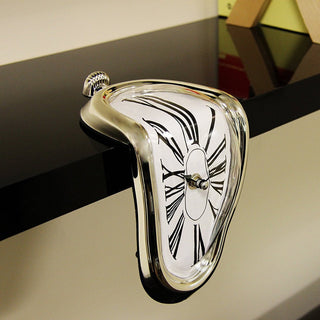 Artistic Melting Shelf Clock