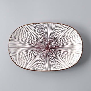 Decorative Ceramic Sushi Plate