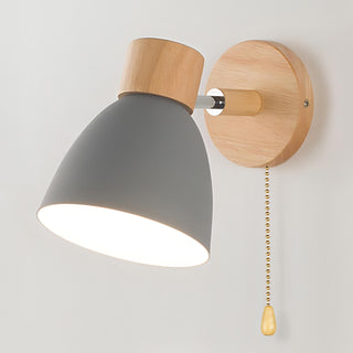 Nordic Wall Lamp with Pull Chain