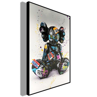 Modern Graffiti Elephant Wall Art