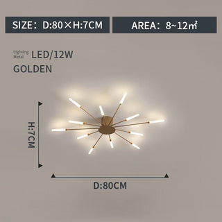Modern LED Crystal Ceiling Lamp