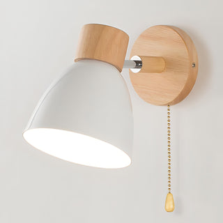 Nordic Wall Lamp with Pull Chain