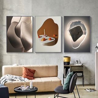 Abstract Geometric Canvas Wall Art