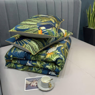 Green Tropical Pillowcases