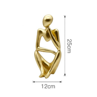 Nordic Abstract Thinker Statue