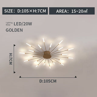 Modern LED Crystal Ceiling Lamp