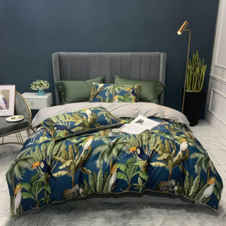 Tropical Duvet Cover Set – Tucano Green