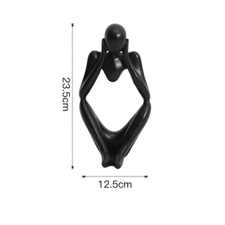 Nordic Abstract Thinker Statue