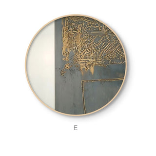 Abstract Round Wall Art