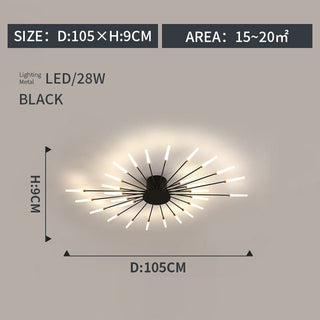 Modern LED Crystal Ceiling Lamp