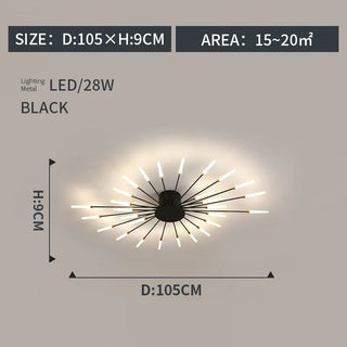 Modern LED Crystal Ceiling Lamp