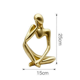 Nordic Abstract Thinker Statue