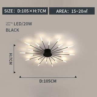 Modern LED Crystal Ceiling Lamp