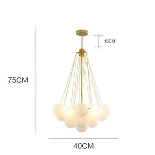 Frosted Glass Globe LED Pendant Light