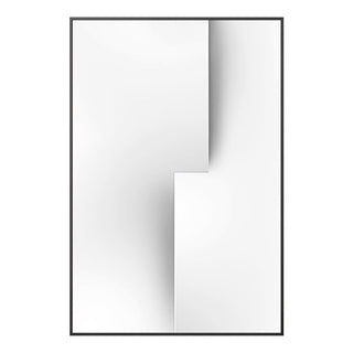 Modern Nordic Canvas with 3D Geometry