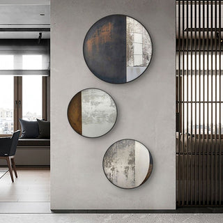 Abstract Round Wall Art