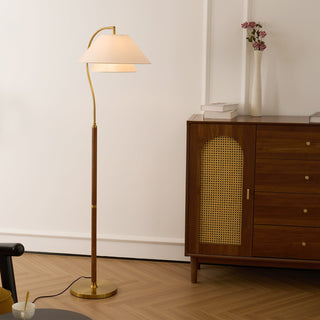 Mid Century Arched Floor Lamp
