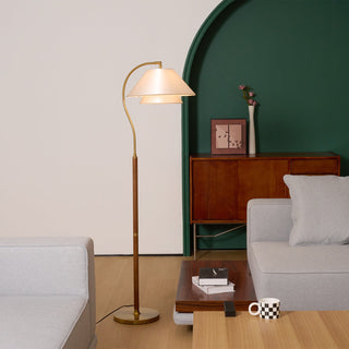 Mid Century Arched Floor Lamp