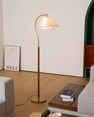 Mid Century Arched Floor Lamp