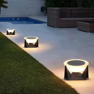 Solar Outdoor Land Lights For Garden Pathway And Deck Lighting