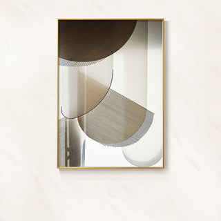 Abstract Geometric Canvas Wall Art