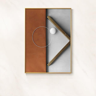 Abstract Geometric Canvas Wall Art