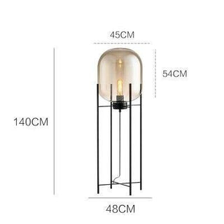 Nordic Glass Floor Lamp