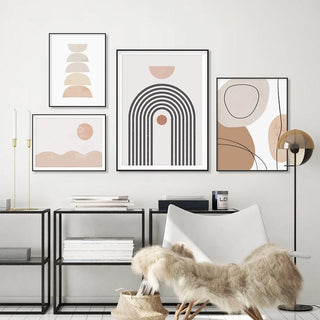 Modern Boho Abstract Canvas
