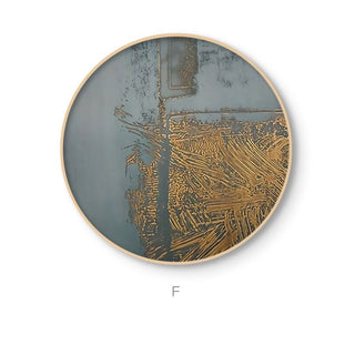 Abstract Round Wall Art