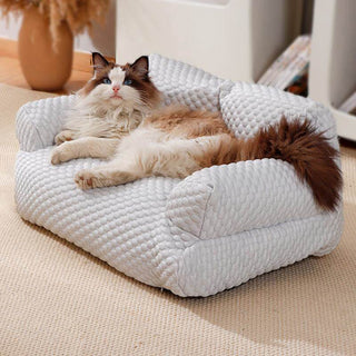Breathable Ice Silk Cooling Pet Bed