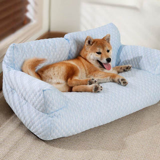 Breathable Ice Silk Cooling Pet Bed