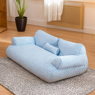 Breathable Ice Silk Cooling Pet Bed