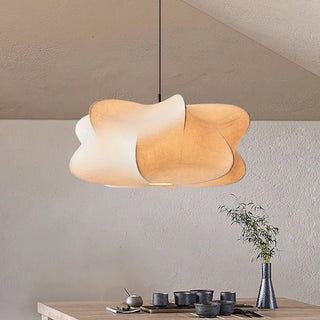 Japanese Wabi Sabi Silk Pendant Light