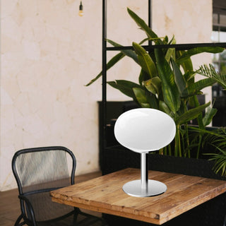 Italian Retro Glass Table Lamp