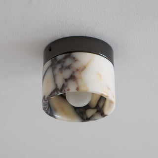 Round Marble Ceiling Lamp