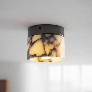Round Marble Ceiling Lamp