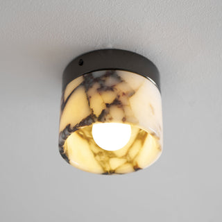 Round Marble Ceiling Lamp