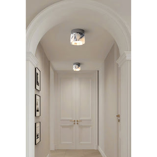 Round Marble Ceiling Lamp